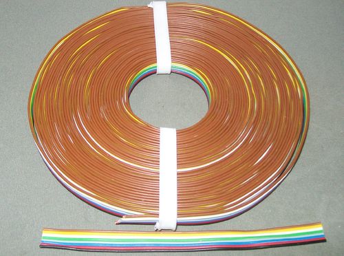 Kabel L 825/10 8 adrig, 10 m, (1m = 1,83 €) 0,15 mm²