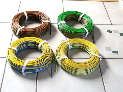 Kabel L 318/50 3 adrig, 50 m, (1m = 0,45 €), 0,14 mm²