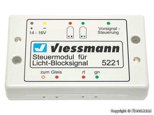 Viessmann 5221 Steuermodul für Licht-Blocksignal