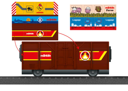 Märklin 44143 my world - Offener Güterwagen