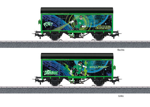 Märklin H0 44830 Start up - Gedeckter Güterwagen Green Lantern