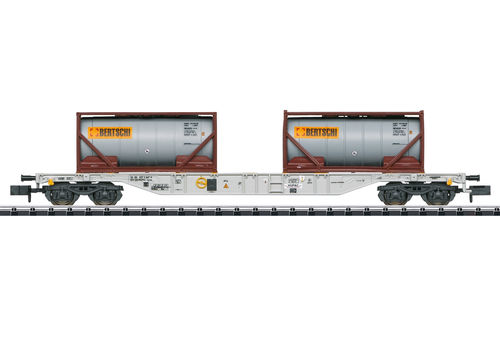 Minitrix 18490 Containertragwagen Bauart Sgns