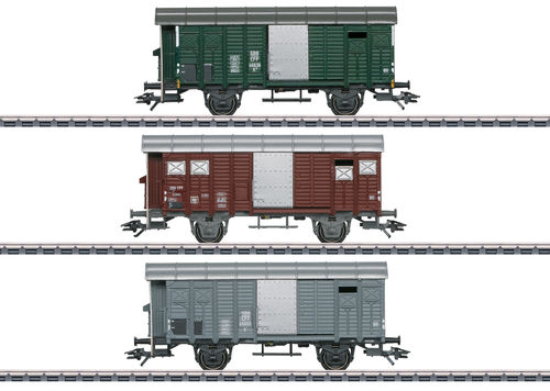 Märklin H0 46568 Güterwagen-Set mit gedeckten Güterwagen K3